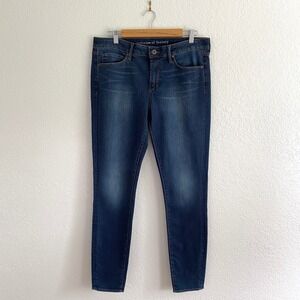 Articles of Society Mya Americana Dark Wash Denim Skinny Jeans Size 32